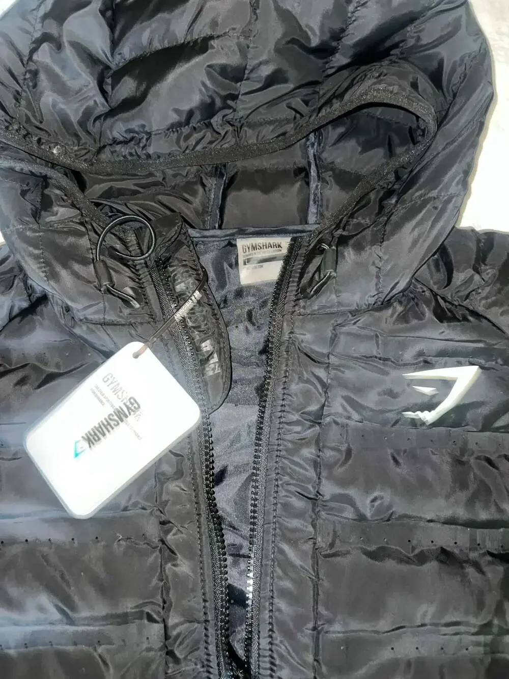 Gymshark Lightweight Hooded Puffer Jacket